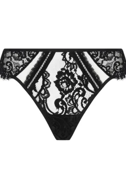 Sexy Lingerie | Luxury French Lingerie>Lise Charmel Désirs de Venise Thong Black