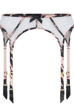 Suspender Belts | Suspender Belts>Agent Provocateur Ellise Suspender Black/Pink