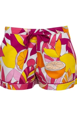 Pyjama Pants & Shorts | £30 And Under>Cyberjammies Emmi Fruit Print Shorts Multi