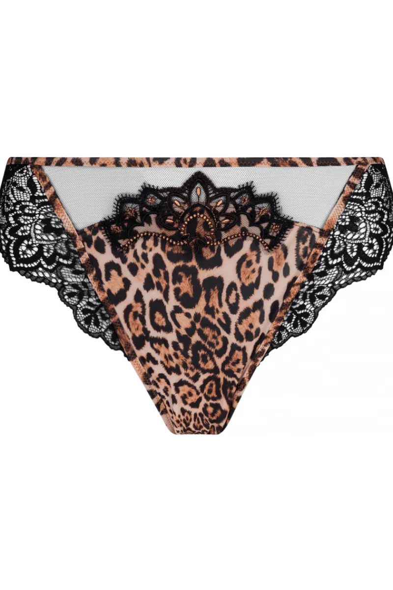Sexy Lingerie | Luxury French Lingerie>Lise Charmel Fauve Amour Italian Brief AmberPanther