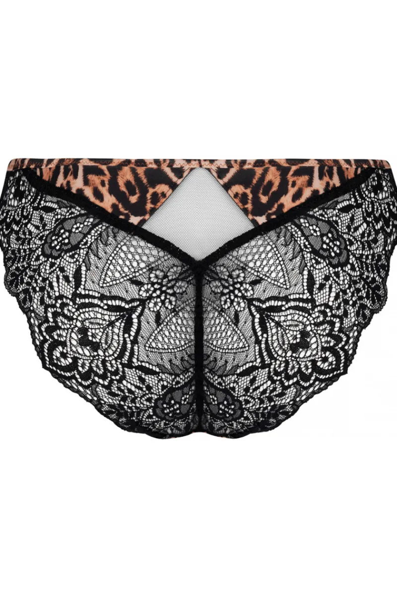 Sexy Lingerie | Luxury French Lingerie>Lise Charmel Fauve Amour Italian Brief AmberPanther