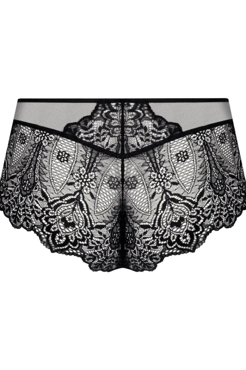 Sexy Lingerie | Luxury French Lingerie>Lise Charmel Fauve Amour Shorty, Size L (UK 14) AmberPanther