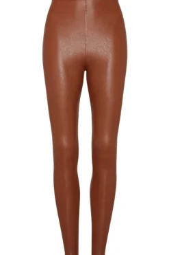 Ready To Wear>Commando Faux Leather Leggings Cocoa