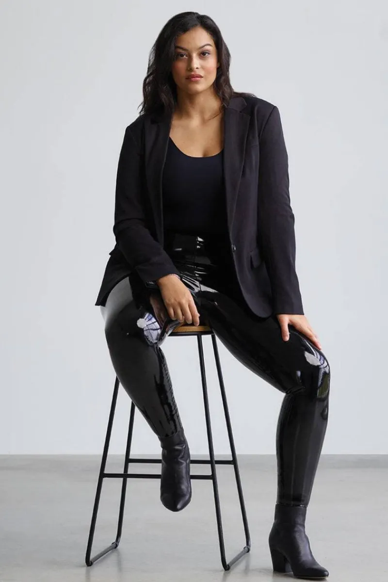 Ready To Wear>Commando Faux Patent Leggings Black