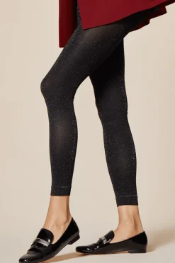 Black Tights | £30 And Under>FiORE Femmes Wish Footless Tights 100 Denier Black