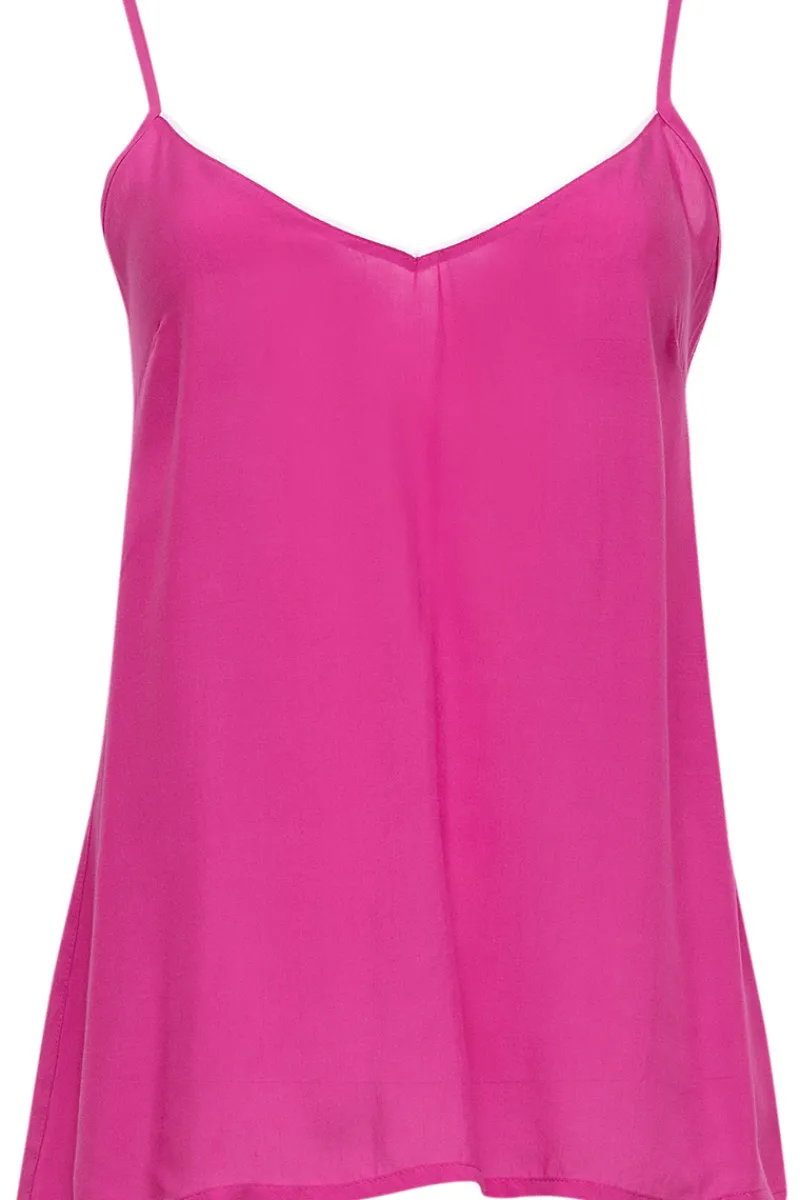 Pyjama Tops | £30 And Under>Cyberjammies Fifi Modal Camisole Pink
