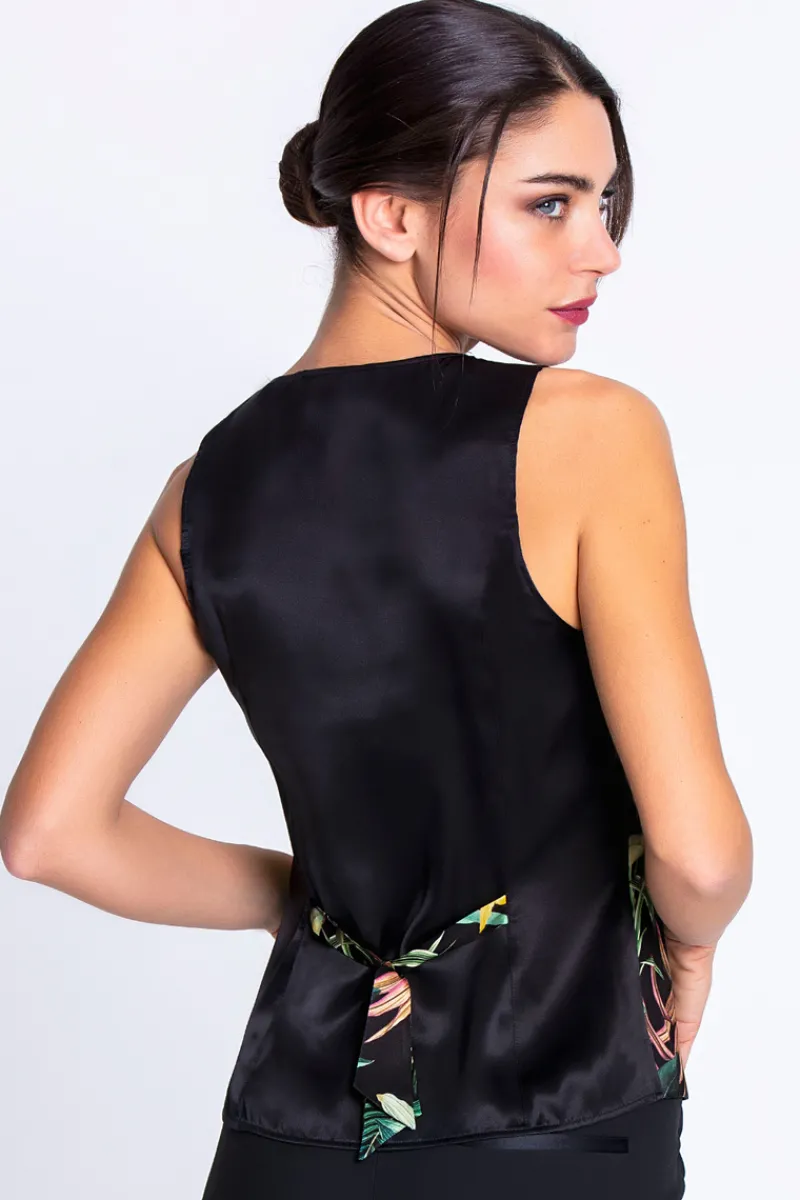 Mother's Day | Sexy Lingerie>Lise Charmel Fleurs Etoiles Silk Gilet EclatEtoile