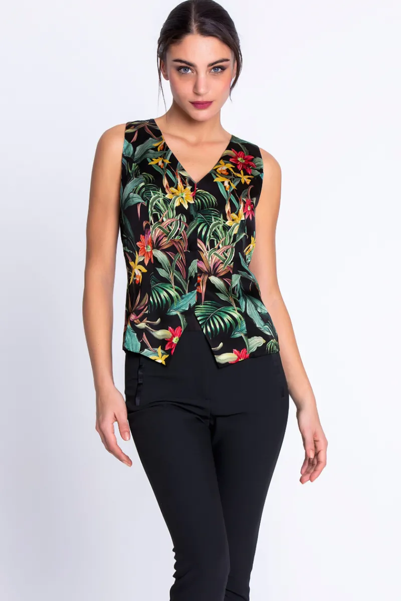 Mother's Day | Sexy Lingerie>Lise Charmel Fleurs Etoiles Silk Gilet EclatEtoile