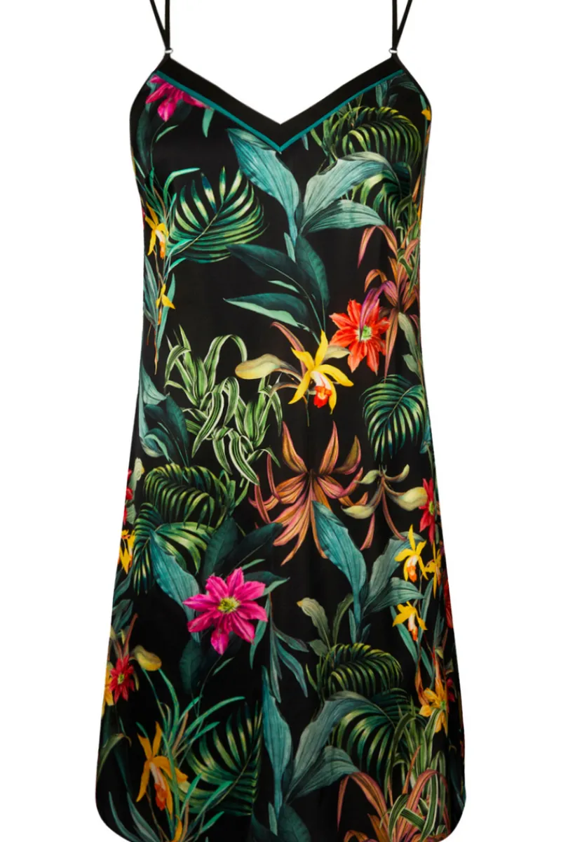 Nighties, Babydolls & Chemises | Mother's Day>Lise Charmel Fleurs Etoiles Silk Nightie EclatEtoile