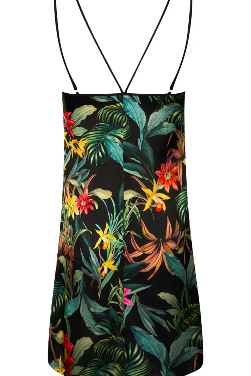 Nighties, Babydolls & Chemises | Mother's Day>Lise Charmel Fleurs Etoiles Silk Nightie EclatEtoile