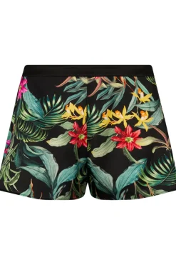 Pyjama Pants & Shorts | Mother's Day>Lise Charmel Fleurs Etoiles Silk Shorts EclatEtoile
