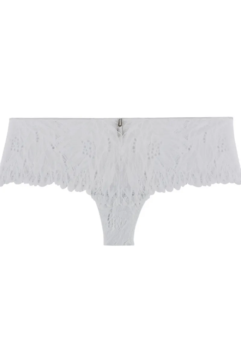Bridal & Honeymoon Lingerie | Sexy Lingerie>Aubade Flowermania Cheeky Brief White