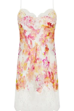 Silk Nightwear | Nighties, Babydolls & Chemises>Lise Charmel Folie d’Été Devoré Nightie FolieSolaireDevore
