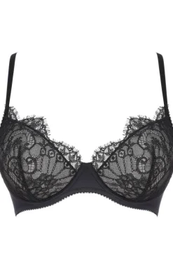 £30 And Under | Balconette Bras & Demi Bras>Jolidon French Connection Underwire Bra (B-C sizing) Black