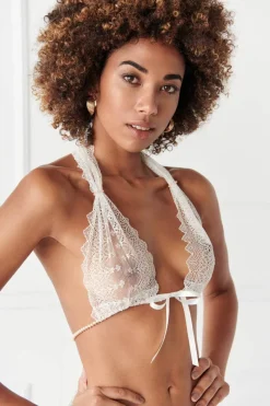 Bridal & Honeymoon Lingerie | Sexy Lingerie>Bracli Geneva Pearl Bra Ivory