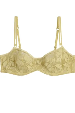 £30 And Under | Balconette Bras & Demi Bras>Icone Gia Underwire Bra in Green