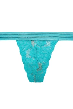 £30 And Under | Thongs & G-strings>Underprotection Gilda Thong Turquoise