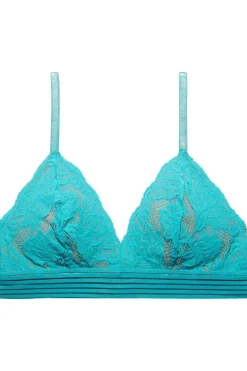 £30 And Under | Wireless Bras>Underprotection Gilda Triangle Bra, Size S Turquoise