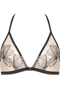 £30 And Under | Wireless Bras>Prelude Greta Triangle Bra Nude/Black