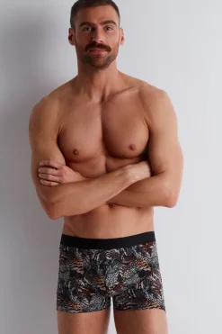 Sexy Lingerie | Luxury French Lingerie>Aubade Homme Men's Modal Cotton Owls Boxer