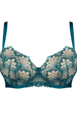 Underwired Bras>Jolidon Hotel Desir Padded Underwire Bra in Green