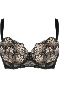 Underwired Bras>Jolidon Hotel Desir Padded Underwire Bra in Black