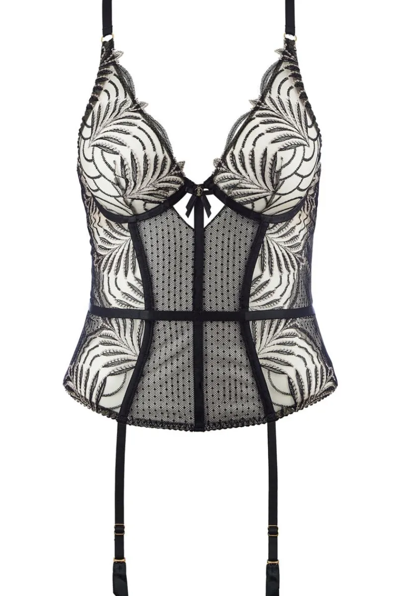 Sexy Lingerie | Luxury French Lingerie>Aubade Hypnolove Basque Eclipse