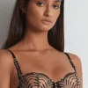 Sexy Lingerie | Luxury French Lingerie>Aubade Hypnolove Underwired Half Cup Bra Eclipse