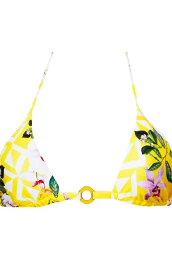 Sexy Lingerie | Luxury French Lingerie>Lise Charmel Jardin Delice Triangle Bikini Top SoleilDelice