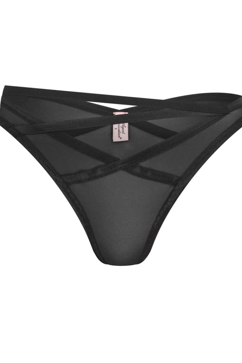Sheer Lingerie | Briefs>Agent Provocateur Joan Brief Black