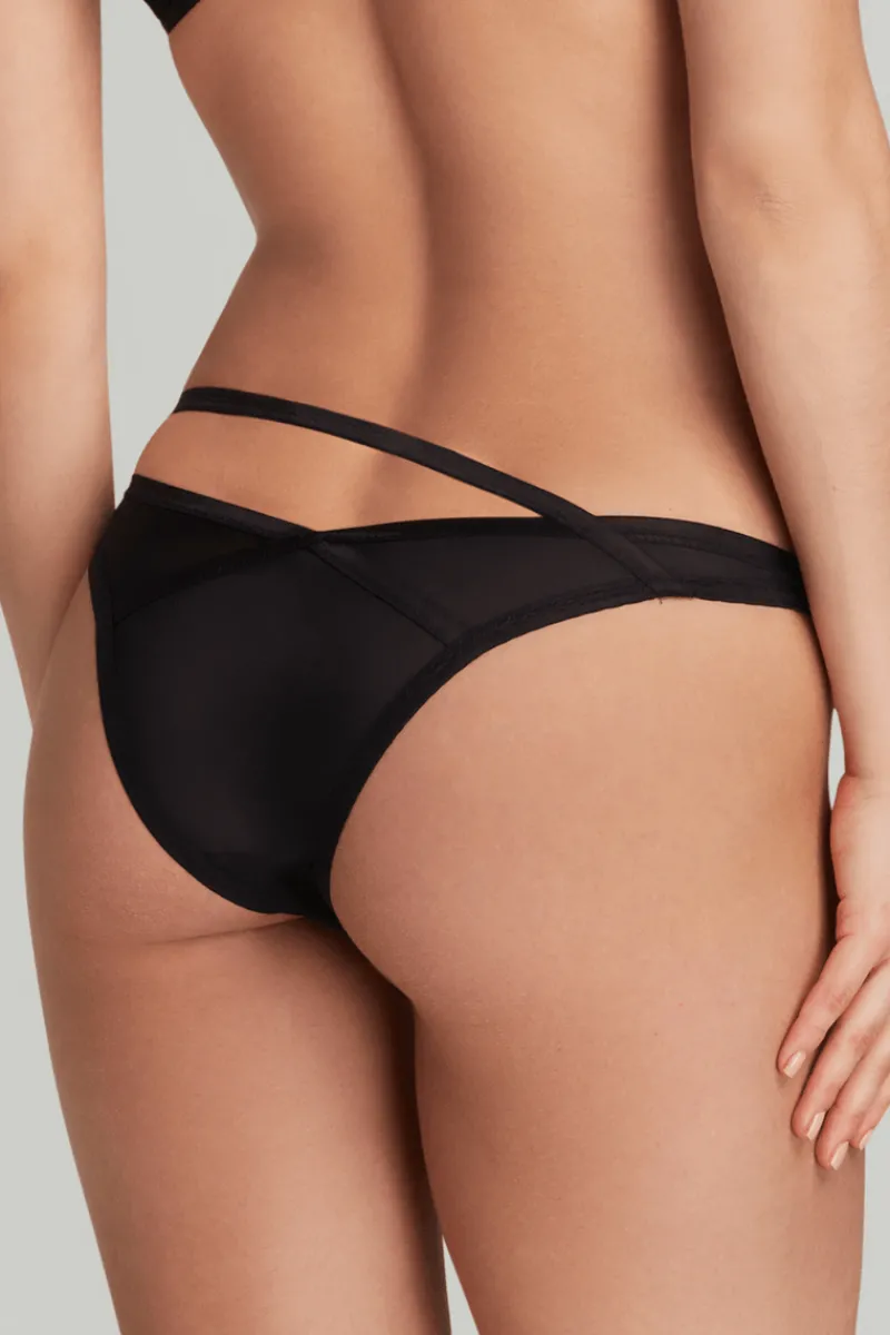 Sheer Lingerie | Briefs>Agent Provocateur Joan Brief Black