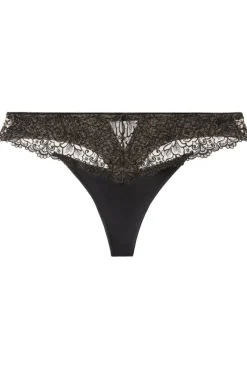 £30 And Under | Sexy Lingerie>Aubade Karl Lagerfeld - Miss Karl Tanga, 5 (UK 16) BlackTuxedo