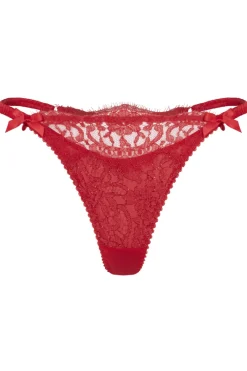 Red Lingerie | Thongs & G-strings>Agent Provocateur Kateryna Thong Red