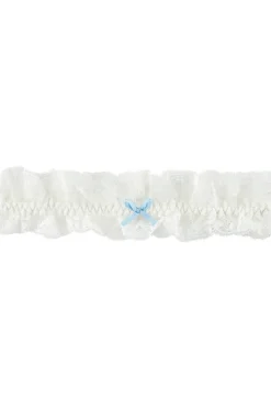 Bridal & Honeymoon Lingerie | Sexy Lingerie>Aubade Kiss Of Love Lace Garter Opale