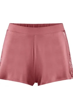 Pyjama Pants & Shorts | Sexy Lingerie>Aubade Lazy Days Shorty Rosewood