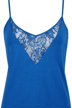 Pyjama Tops | Luxury French Lingerie>Aubade Lazy Days Top in Blue