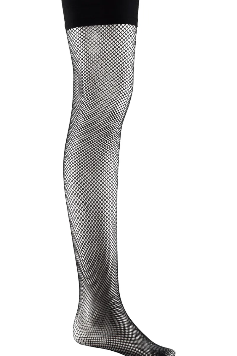 Sheer Hold Ups | Black Hold Ups>Aubade Les Bas D’ Fishnet Hold Ups Black