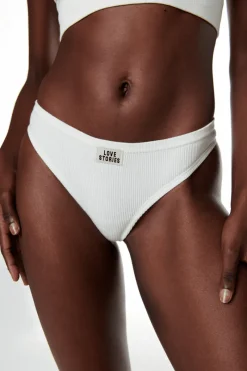 £30 And Under | Bridal & Honeymoon Lingerie>Love Stories Lima Thong Off White