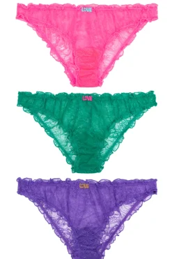 3 Piece Lingerie Sets | Briefs>Love Stories Lola 3 Pack Weekend Briefs LolaMulti