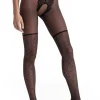 Black Tights | Patterned Tights>Amour Lolita Crotchless Tights Black 30 Denier
