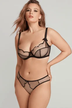 Sheer Lingerie | Plunge Bras><noscript><img width=