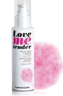 Pleasure | £30 And Under>Love to Love Love Me Tender Warming Massage Oil Cotton Candy 100ml