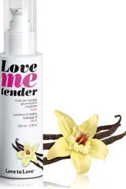 Pleasure | £30 And Under>Love to Love Love Me Tender Warming Massage Oil Vanilla 100ml