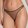 Sheer Lingerie | Briefs>Agent Provocateur Lucky Brief Black