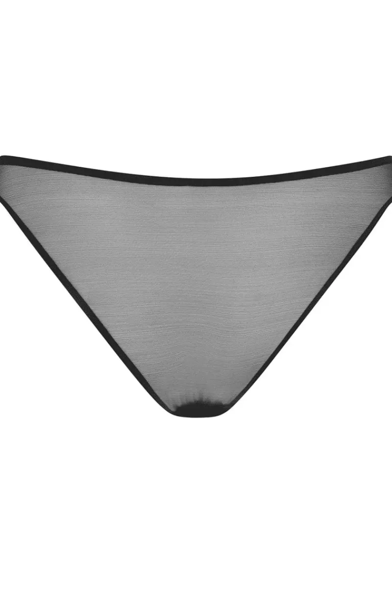 Sheer Lingerie | Briefs>Agent Provocateur Lucky Brief Black