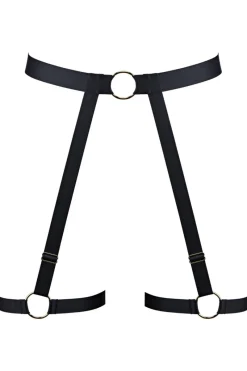 Sexy Lingerie | Luxury French Lingerie>Aubade Lust For Life Harness Black