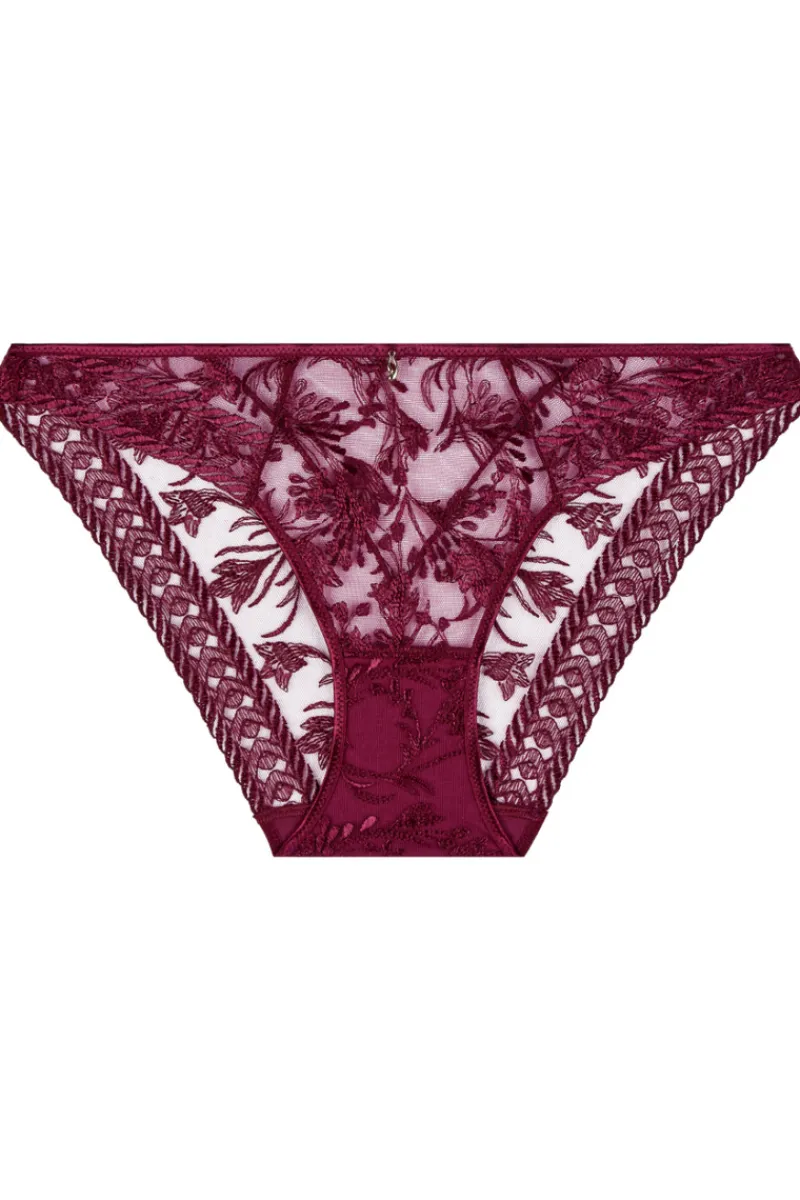 Red Lingerie | Sexy Lingerie>Aubade Magnetic Spell Italian Brief CrimsonRed