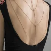 Pleasure>Bijoux Indiscrets Magnifique Back/Cleavage Chain Gold