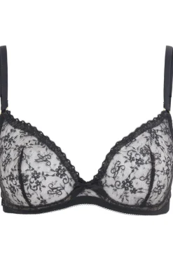 Underwired Bras>Agent Provocateur Malorey Underwired Bra Black