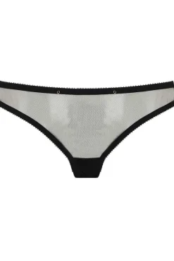 £30 And Under | Sheer Lingerie>Edge o' Beyond Marinette Brazilian Brief in Black